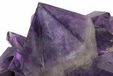 Deep Purple Amethyst Crystal Cluster - Congo #223268-2